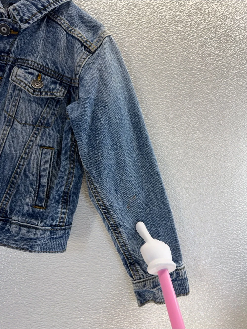 Children’s Place Girls Denim Jacket Size‎ 4 Blue Classic Trucker